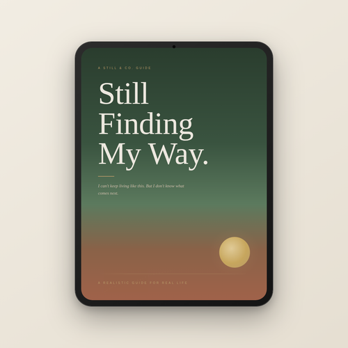 Still Finding My Way